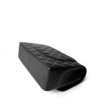 18B Black Caviar Quilted Jumbo Classic Flap SHW - Image 8