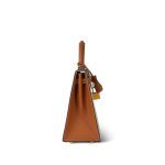 Kelly Sellier 25 Bi-Color Horseshoe (HSS) Craie/Gold Epsom Gold Plated Y Stamp - Image 15