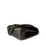 Medium Python Metallic Classic Double Flap - Image 7