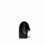 Black Lambskin Quilted Classic Flap Small Light Gold Hardware - Image 7