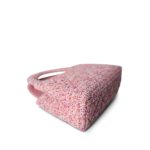 24P Pink Tweed Quilted Nano Kelly Shopper Aged Gold Hardware - Image 14