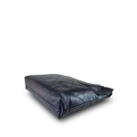 22A Metallic Navy Calfskin Quilted 22 Medium Hobo Bag - Image 11