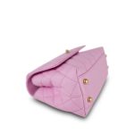 23P Lilac/ Pink Caviar Quilted Small Coco Chain Handle Aged Gold Hardware - Image 14
