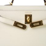Mini Kelly Sellier Nata Epsom Gold Plated Y Stamp - Image 16