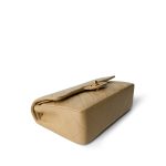 Vintage Beige Lambskin Quilted Classic Flap Small GHW - Image 6