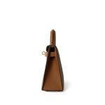 Mini Kelly Sellier Trench/Gold Epsom Gold Plated Y Stamp Horseshoe Stamp (HSS) - Image 7