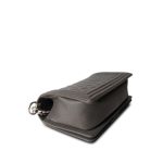 Grey Caviar Quilted Boy Bag Medium Silver Hardware - Image 11