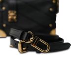 Louis Vuitton Black Side Trunk Malletage Leather - Image 7