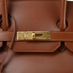 Birkin 35 Noisette Gold Plated [G] Stamp - Image 16