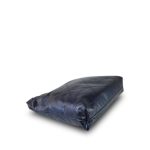 22A Metallic Navy Calfskin Quilted 22 Medium Hobo Bag - Image 9