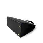 Kelly 28 Black Ardennes Gold Plated E Square Stamp - Image 10
