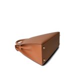 Kelly 28 Sellier Natural Chamonix Gold Plated D Square Stamp - Image 12