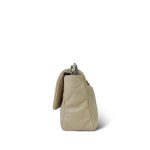 22S Light Beige Lambskin Quilted 19 Flap Small Mixed Hardware - Image 10