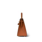 Kelly Sellier 25 Bi-Color Horseshoe (HSS) Trench/Gold Veau Epsom Gold Plated Y Stamp - Image 11
