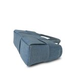 Bottega Veneta Blue Denim Intrecciato Mini Arco Tote - Image 10