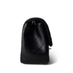 Black Caviar Quilted Mini Square Flap SHW - Image 5