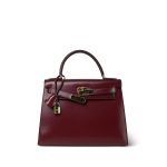 Kelly Sellier 28 Rouge H Box Calfskin Gold Plated (R) Stamp - Image 15
