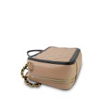 Beige/Black CC Filigree Vanity Case Mini Aged Gold Hardware - Image 5