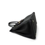 Birkin 35 Noir Veau Togo Gold Plated A Stamp - Image 11