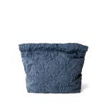 24S Washed Denim Quilted 22 Hobo Bag Small - Image 7