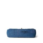 22P Denim Quilted Single Flap Large AGHW - Image 5