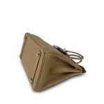 Birkin 25 Beige Marfa Veau Togo Palladium Plated W Stamp - Image 9