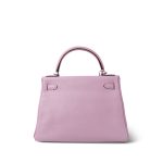 Kelly Retourne 28 Mauve Sylvestre Clemence Palladium Plated U Stamp - Image 10