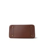 Birkin 30 Brown Ardennes Marron Plated [B] Stamp - Image 14