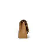 Beige Caviar Quilted Classic Flap Medium Light Gold Hardware - Image 4