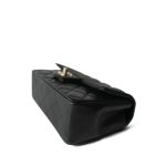 22A Black Lambskin Quilted Mini Rectangular Flap LGHW - Image 6