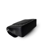 Black Caviar Quilted Classic Flap Small SHW - Image 9