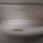 24C White Lambskin Quilted Lacquered Trendy CC Mini Light Gold Hardware - Image 15