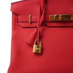 Birkin 30 Rouge de Coeur Veau Togo Gold Plated D Stamp - Image 18