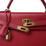 Kelly 32 Rouge Vif Ardennes Gold Plated X Circle Stamp - Image 9