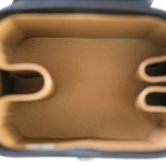 23A Black Lambskin Quilted Mini Vanity Case With Chain GHW - Image 11