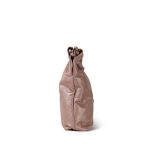 22A Metallic Pink / Rose Calfskin Quilted 22 Hobo Bag Small - Image 5