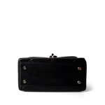 23k Black Shiny Mini Box Bag Vanity LGHW - Image 5
