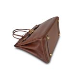 Birkin 30 Brown Ardennes Marron Plated [B] Stamp - Image 16