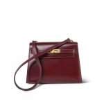 Mini Kelly 20 Rouge H Box Calfskin Gold Plated R Circle Stamp - Image 12