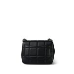 Black Lambskin Quilted Monacoco Mini Square Flap LGHW - Image 6