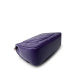 24C Purple Shiny Lambskin Coco Trip Flap Bag LGHW - Image 7