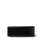 Kelly Sellier 32 Black Box Calfskin Gold Plated C Square Stamp - Image 12