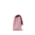 19S Iridescent Pink Caviar Quilted Jumbo Classic Flap Light Gold Hardware - Image 3