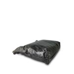 22A Ruthenium Metallic Calfskin Quilted 22 Hobo Bag Medium Aged Gold Hardware - Image 14