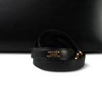 Kelly 32 Black Box Calfskin Gold Plated U Circle Stamp - Image 6