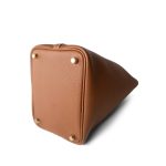 Picotin 18 Lock Gold Taurillon Clemence Gold Plated B Stamp - Image 8