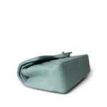 20C Tiffany Blue Small Classic Flap Light Gold Hardware - Image 8