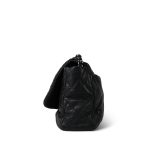 Black Goatskin Quilted 19 Flap Maxi Mixed Hardware - Image 2