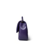 24C Purple Shiny Lambskin Coco Trip Flap Bag LGHW - Image 2