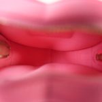 22S CC In Love Heart Zipped Pink Lambskin Quilted Belt Bag LGHW - Image 14
